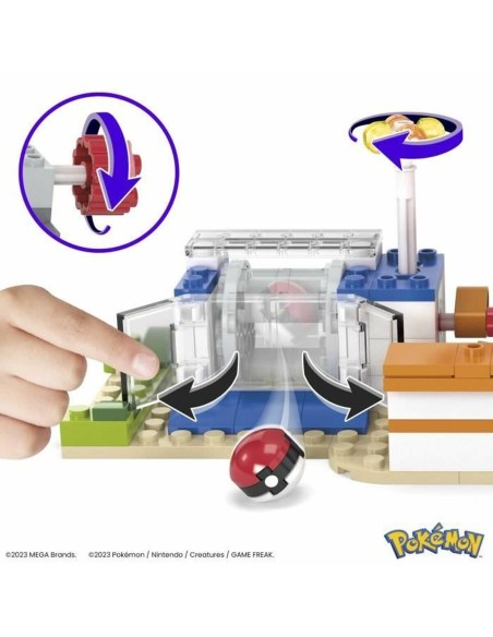 Construction kit Pokémon Mega Construx - Forest Pokémon Center 648 Pieces