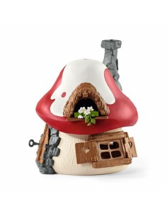 Playset Schleich Smurf house with 2 figurines 2