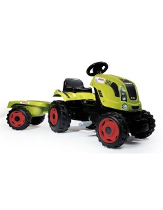 Pedal Tractor Smoby Claas Pedal Ride on Tractor Yellow