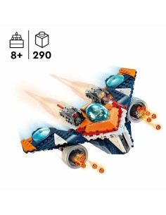 Construction set Lego 76278 Marvel: Rocket vs. Ronan's Spaceship Multicolour 290 Pieces 2