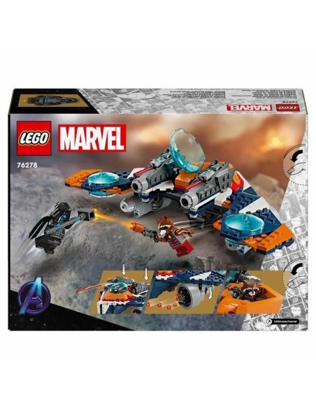 Construction set Lego 76278 Marvel: Rocket vs. Ronan's Spaceship Multicolour 290 Pieces