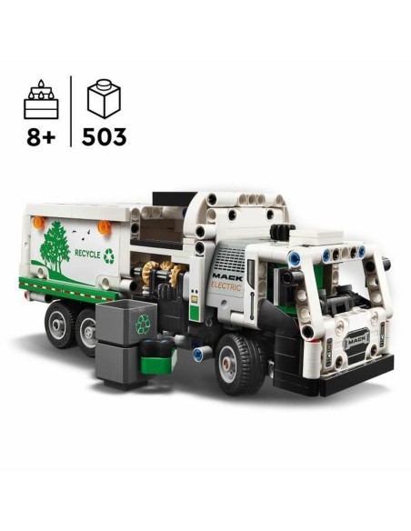 Playset Lego 42167 Mack LR Electric Garbage Truck