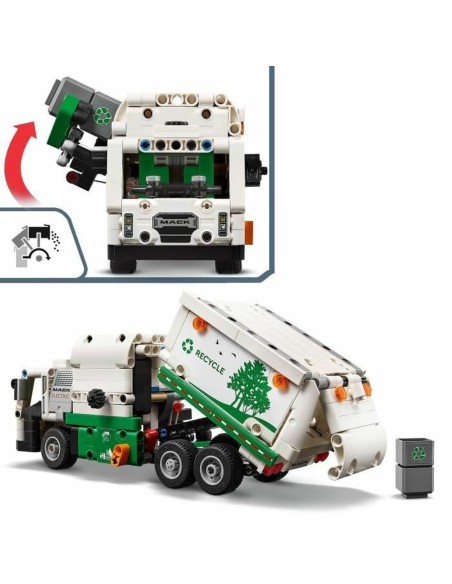 Playset Lego 42167 Mack LR Electric Garbage Truck