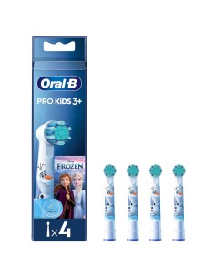 Replacement Head Oral-B EB10 4 FFS FROZEN II Blue/White 4 Units