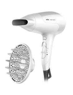 Hairdryer Braun BRHD385E White 2000 W