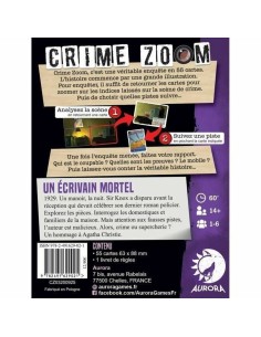 Board game Asmodee Crime Zoom Un Écrivain Mortel (FR)