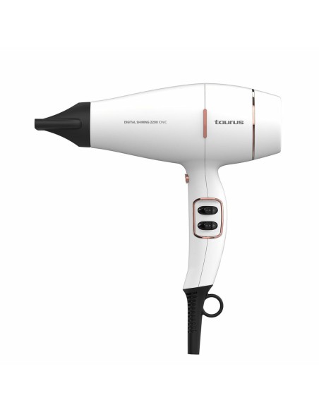 Hairdryer Taurus Digital Shining White 2200 W