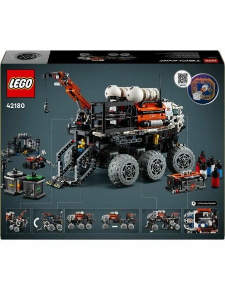 Construction set Lego Technic 42180 Mars Manned Exploration Rover Multicolour 1599 Pieces