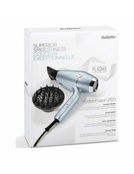 Hairdryer Babyliss Blue Metallic 2100 W