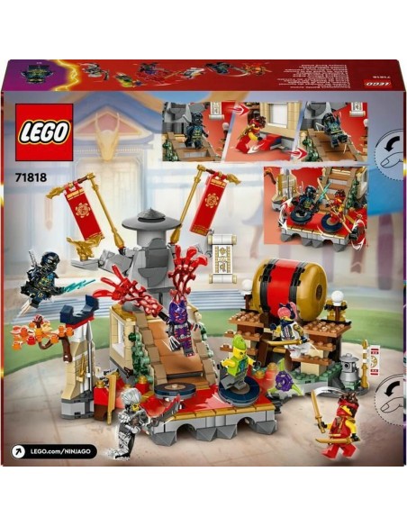 Construction set Lego NINJAGO 71818 Tournament Battle Arena Multicolour 659 Pieces