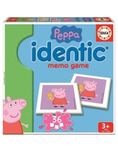 Card Game Peppa Pig Identic Memo Game Educa 16227