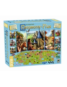 Board game Devir CARCASSO + BASICO & 11 EXPAN