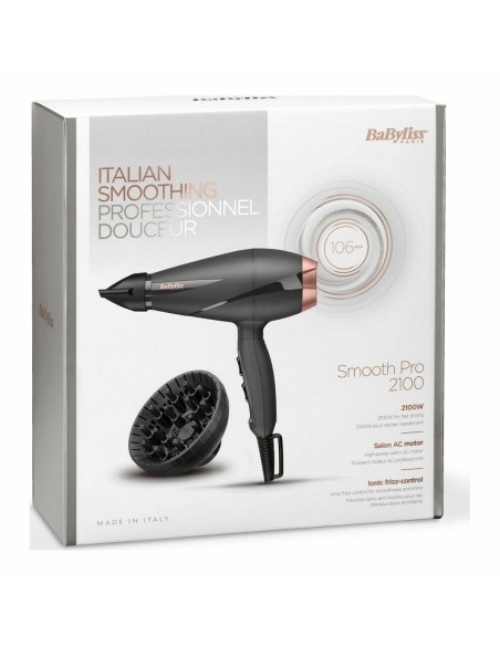 Hairdryer Babyliss 6709DE 2100 W Black Dark grey