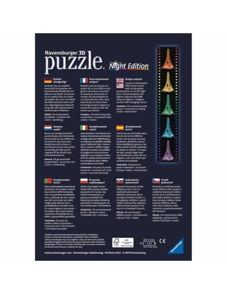 3D Puzzle Ravensburger Iceland: Kirkjuffellsfoss  216 Pieces 3D