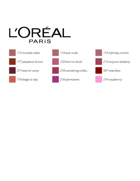 Lipstick Infaillible 24H L'Oreal Make Up