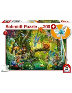 Puzzle Schmidt Spiele Fairies in the Forest 200 Pieces