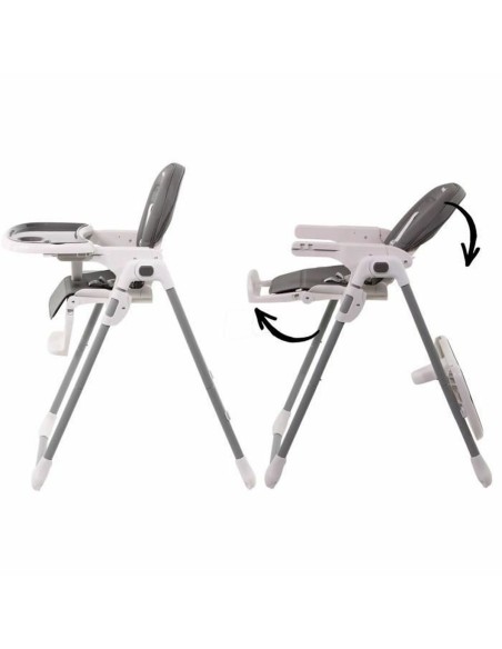 Highchair Nania Grey Leatherette