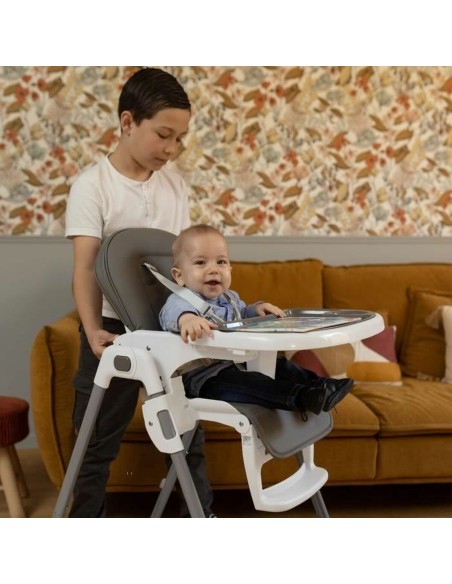 Highchair Nania Grey Leatherette