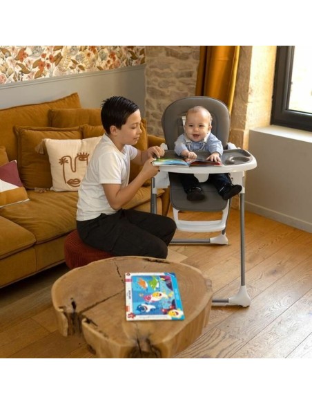 Highchair Nania Grey Leatherette