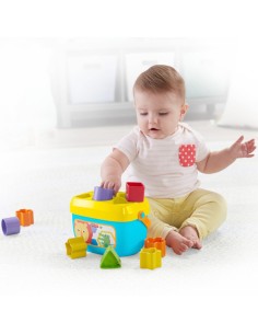 Basket with Building Blocks Mattel FFC84 10 pcs