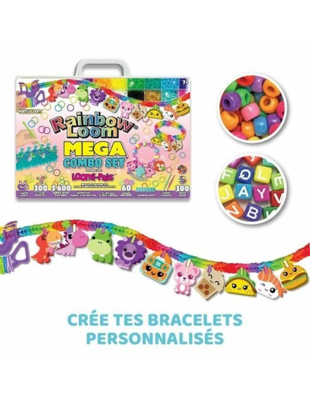 Bracelet and Necklace Making Kit Bandai Rainbow Moon Mega Combo set Plastic