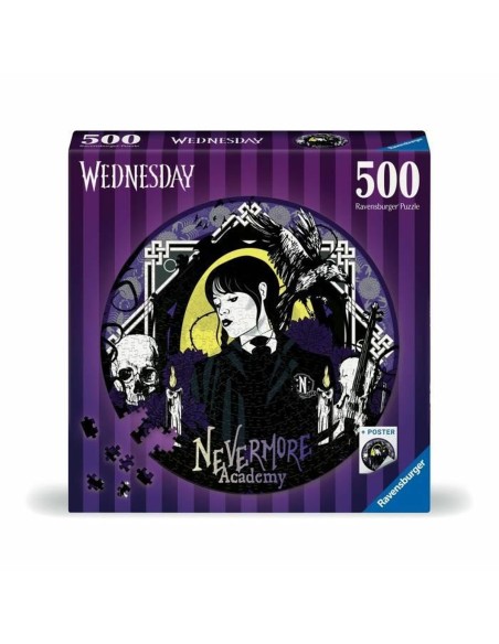 Puzzle Ravensburger Mercredi Adams 500 Pieces