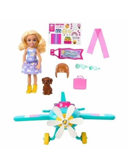 Doll Barbie CHELSEA ET SON AVION