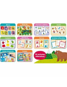 Educational Game Lisciani Giochi Carotina Baby 60 Jeux (FR) 2
