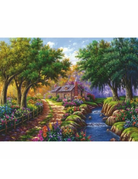 Puzzle Ravensburger Cottage By The River