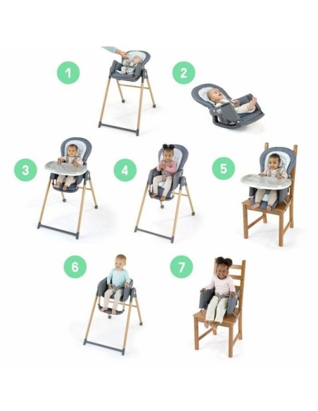 Highchair Ingenuity Grey