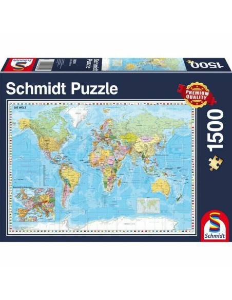 Puzzle Schmidt Spiele Iceland: Kirkjuffellsfoss  1500 Pieces
