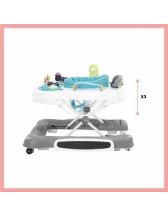 Wheeled walking frame Babymoov A040008 5-in-1 Blue 2