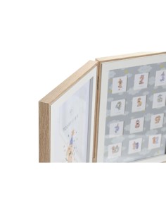 Photo frame Home ESPRIT Crystal MDF Wood 36 x 3 x 23 cm (2 Units) 2