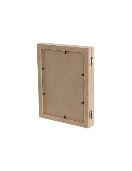 Photo frame Home ESPRIT Crystal MDF Wood 36 x 3 x 23 cm (2 Units)