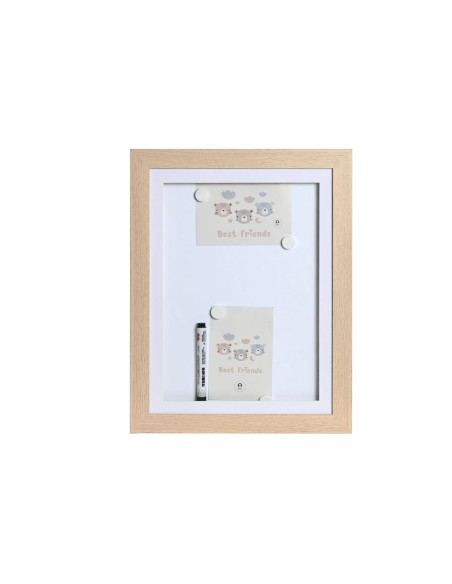 Painting Home ESPRIT White Natural 34 x 3 x 44 cm