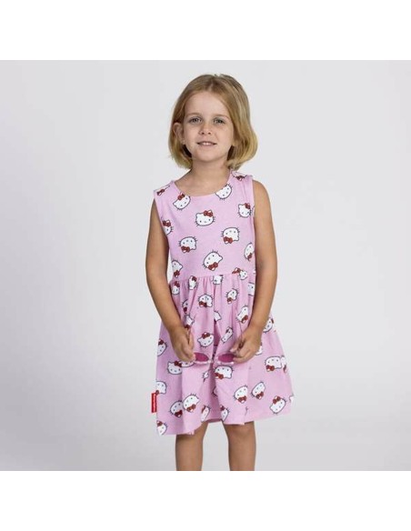 Dress Hello Kitty Pink Girl