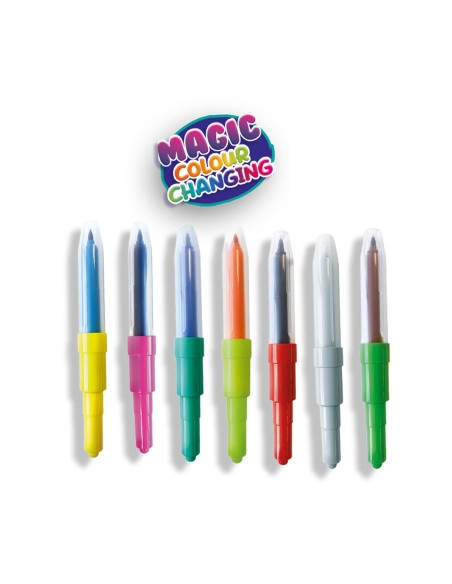 Set of Felt Tip Pens SES Creative Blow Airbrush Pens