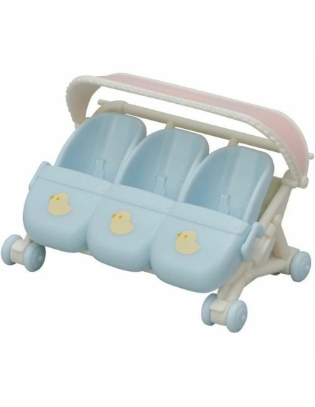 Playset Sylvanian Families The Triple Stroller 