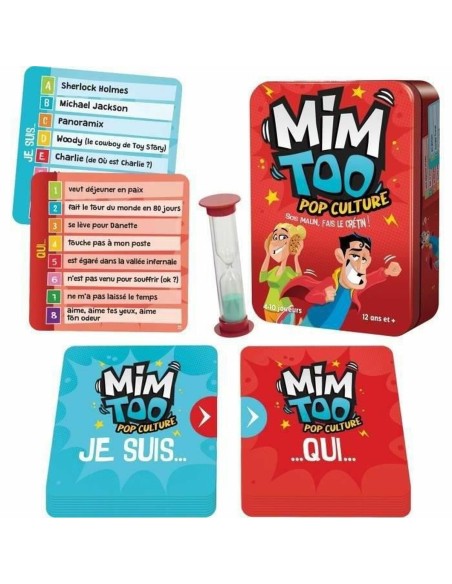 Skills game Asmodee Mimtoo: Pop Culture