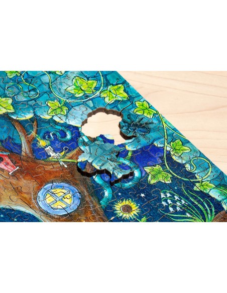 Puzzle Ravensburger 17516 Fantasy Forest Wood 500 Pieces
